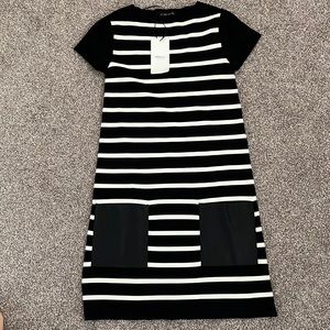 NWT! Zara knit dress in stripes very good quality